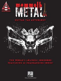 Mammoth Metal Guitar Tab Anthology voorzijde