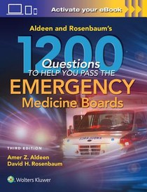 Aldeen and Rosenbaum's 1200 Questions to Help You Pass the Emergency Medicine Boards voorzijde