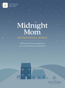 NLT Midnight Mom Devotional Bible