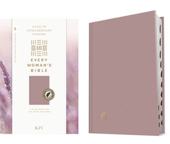 KJV Every Woman's Bible, Filament Enabled, Plum, Indexed
