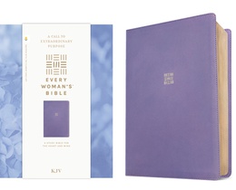 KJV Every Woman's Bible, Filament Enabled, Periwinkle