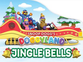 Snoop Dogg's Doggyland: Jingle Bells (a Snoop Dogg Doggyland Shaped Board Book for Kids)