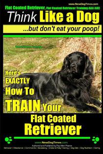 Flat Coated Retriever, Flat Coated Retriever Training AAA AKC Think Like a Dog But Don't Eat Your Poop! Flat Coated Retriever Breed Expert Training: H