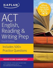 ACT English, Reading & Writing Prep voorzijde