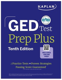 GED Test Prep Plus, Tenth Edition (2026): Includes a Diagnostic Pretest, 2 Full Length Practice Tests, 1000+ Practice Questions, and 60+ Online Videos
