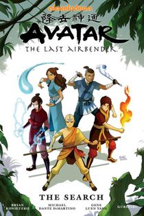 Avatar: The Last Airbender - The Search Omnibus voorzijde