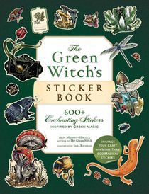 The Green Witch's Sticker Book voorzijde