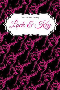 Password Diary: Lock & Key