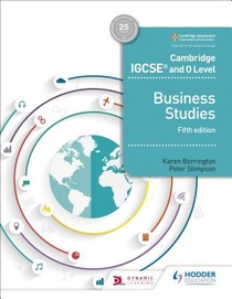 Cambridge IGCSE and O Level Business Studies 5th edition voorzijde