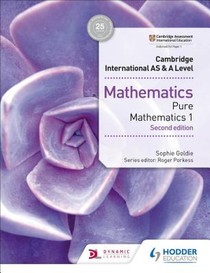 Cambridge International AS & A Level Mathematics Pure Mathematics 1 second edition voorzijde