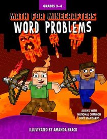 Math for Minecrafters Word Problems: Grades 3-4 voorzijde