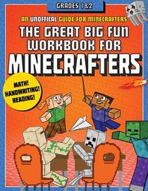 The Great Big Fun Workbook for Minecrafters: Grades 1 & 2 voorzijde