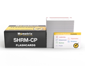 Shrm Cp Exam Prep Study Cards: Shrm Cp 2024-2025 Test Prep for the Society for Human Resource Management Certification with Practice Test Questions [