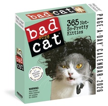 Bad Cat Page-A-Day(r) Calendar 2026: 365 Not-So-Pretty Kitties