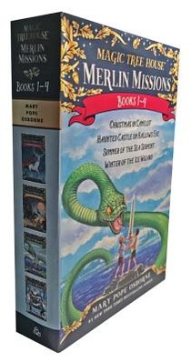 Magic Tree House Merlin Missions Books 1-4 Boxed Set voorzijde