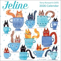 Feline 2026 Mini Wall Calendar