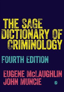 The SAGE Dictionary of Criminology voorzijde