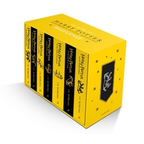 Harry Potter Hufflepuff House Editions Paperback Box Set voorzijde