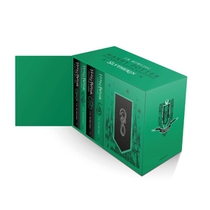 Harry Potter Slytherin House Editions Hardback Box Set voorzijde