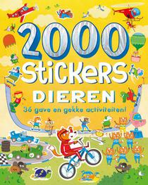2000 stickers Dieren voorzijde