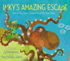 Inky's Amazing Escape: How a Very Smart Octopus Found His Way Home voorzijde