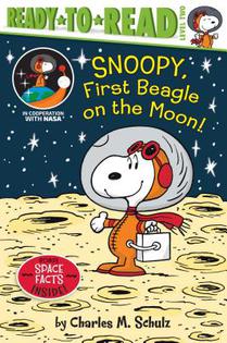 SNOOPY 1ST BEAGLE ON THE MOON