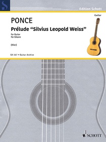 Prelude 'Silvius Leopold Weiss': First Edition Reconstructed by Johannes Klier Guitar