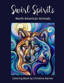 Swirl Spirits North American Animals Coloring Book