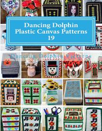 Dancing Dolphin Plastic Canvas Patterns 19: DancingDolphinPatterns.com
