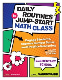 Daily Routines to Jump-Start Math Class, Elementary School voorzijde