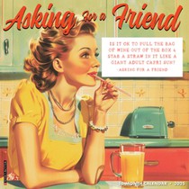 Asking for a Friend 2026 12 X 12 Wall Calendar