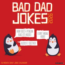 Bad Dad Jokes 2026 Wall Calendar