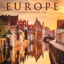 Europe 2026 Wall Calendar