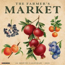 Farmer's Market 2026 12 X 12 Wall Calendar