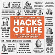 Hacks of Life 2026 Wall Calendar