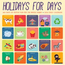 Holidays for Days 2026 12 X 12 Wall Calendar