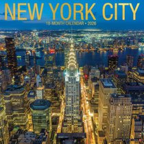 New York City 2026 12 X 12 Wall Calendar
