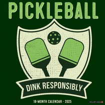 Pickleball 2026 12 X 12 Wall Calendar