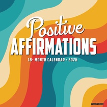 Positive Affirmations 2026 Wall Calendar