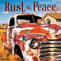 Rust in Peace 2026 12 X 12 Wall Calendar