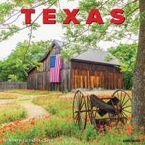 Texas 2026 Wall Calendar