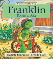 FRANKLIN RIDES A BIKE