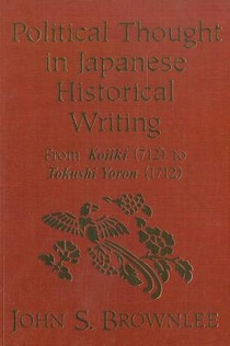 Political Thought in Japanese Historical Writing