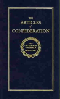 Articles of Confederation voorzijde