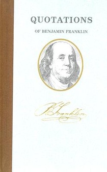 Quotations of Benjamin Franklin voorzijde