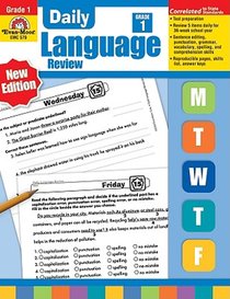 DAILY LANGUAGE REVIEW GRADE 1 voorzijde