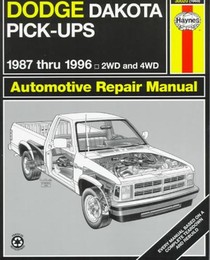 Dodge Dakota Pick-up (1987-1996) Haynes Repair Manual (USA)