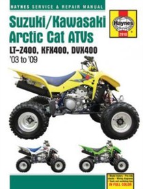 Suzuki/Kawasaki Arctic Cat ATVs (03 - 09)