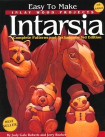 Easy to Make Inlay Wood Projects--Intarsia: A Complete Manual with Patterns