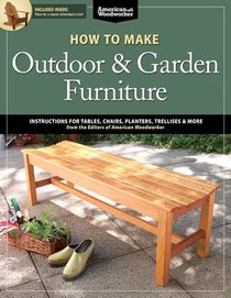 How to Make Outdoor & Garden Furniture voorzijde